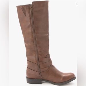 Style & Co. Brown Heeled Boots